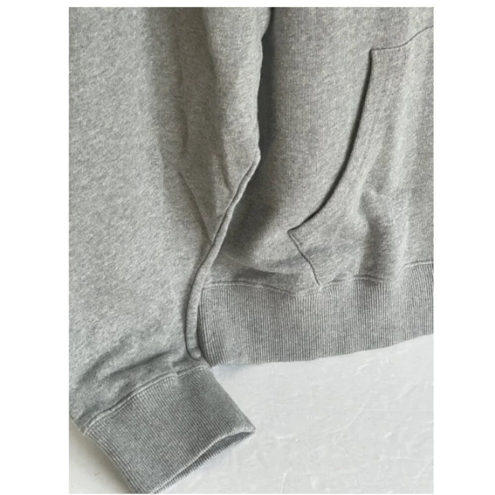 Prps Hoodie Mens Medium Gray Sweatshirt Pullover Logo Pockets Sweater - Picture 4 of 5